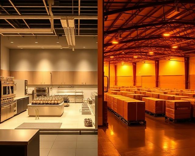 Integrated catering and logistics operations